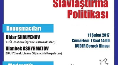 Panel:Rusların Slavlaştırma Politikası